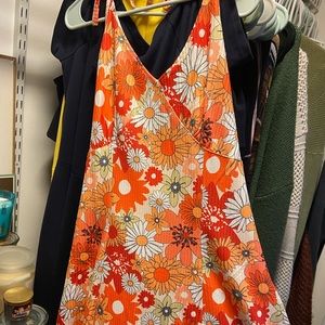 Open back summer dress